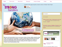 Tablet Screenshot of bestrongfamilies.net